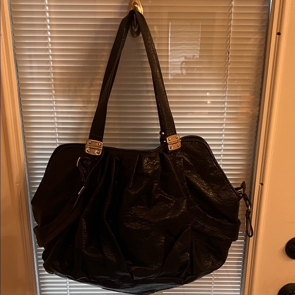 Jessica Simpson Black Shoulder Bag